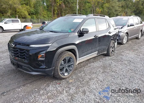 2025 Chevrolet Equinox Lt из США, поврежденный, VIN 3GNAXPEG4SL134585